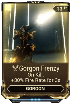 Gorgon Frenzy mod card