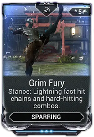 Grim Fury mod card