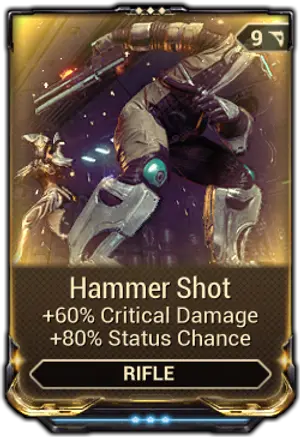 Hammer Shot mod card