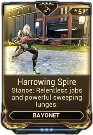 Harrowing Spire mod card