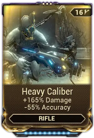 Heavy Caliber mod card