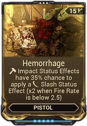 Hemorrhage mod card