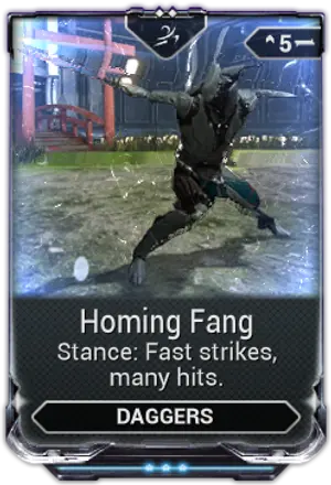 Homing Fang mod card
