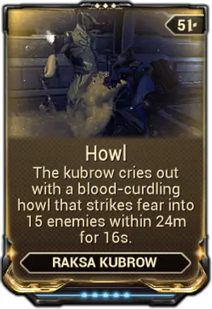 Howl mod card