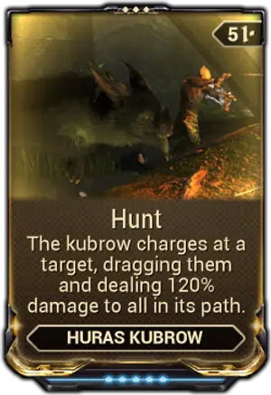 Hunt mod card