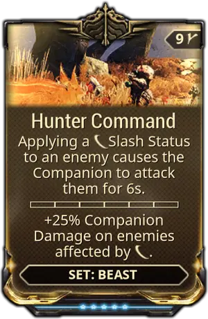 Hunter Command mod card