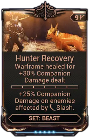 Hunter Recovery mod card