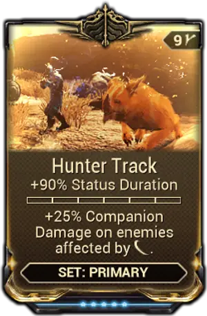 Hunter Track mod card