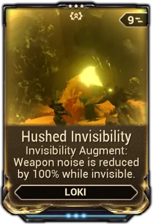 Hushed Invisibility mod card