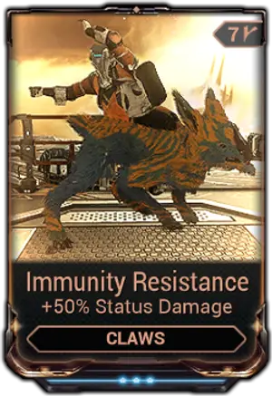 Immunity Resistance mod card