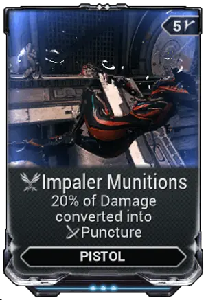 Impaler Munitions mod card