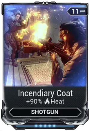 Incendiary Coat mod card