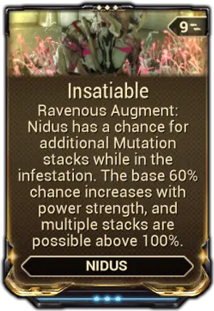 Insatiable mod card