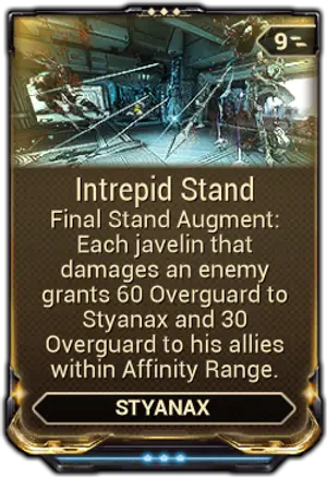 Intrepid Stand mod card