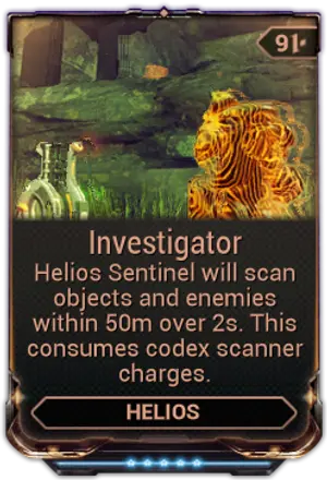 Investigator mod card