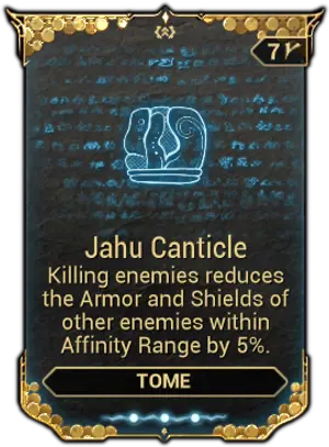 Jahu Canticle mod card