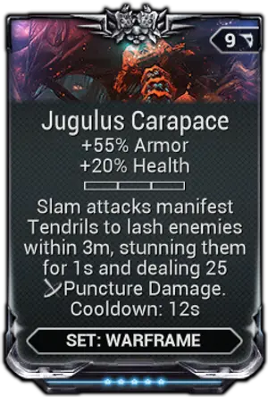 Jugulus Carapace mod card