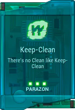 Keep-Clean mod card