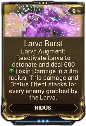 Larva Burst mod card