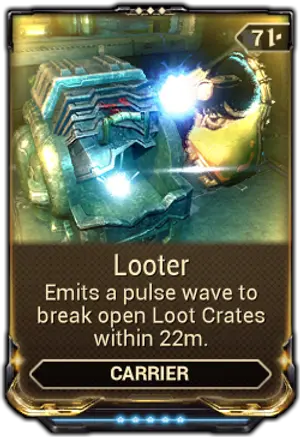 Looter mod card