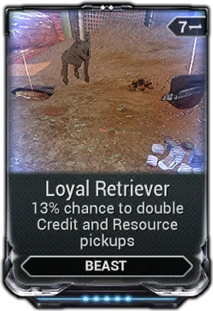 Loyal Retriever mod card