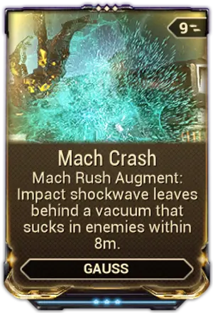 Mach Crash mod card