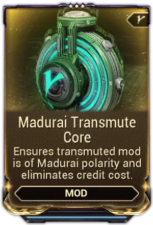 Madurai Transmute Core mod card