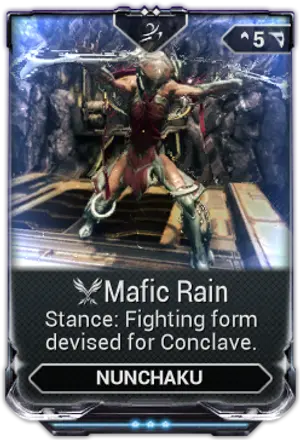 Mafic Rain mod card