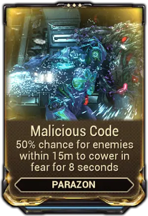 Malicious Code mod card