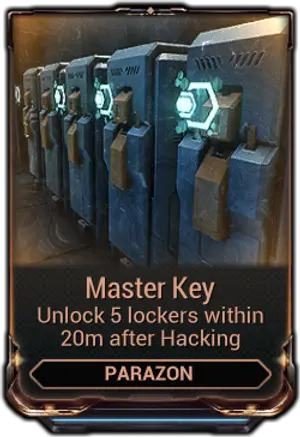 Master Key mod card