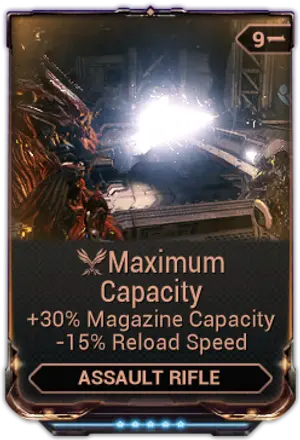 Maximum Capacity mod card