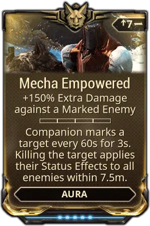 Mecha Empowered mod card
