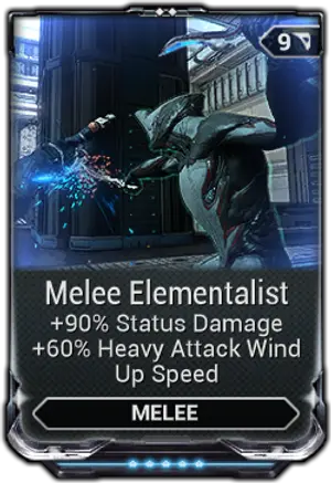 Melee Elementalist mod card