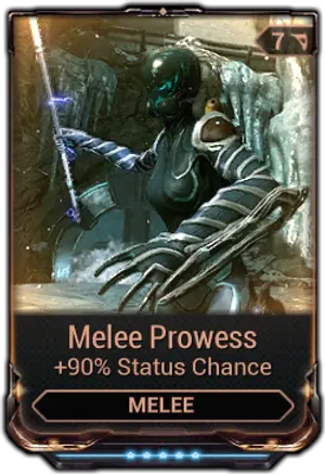 Melee Prowess mod card