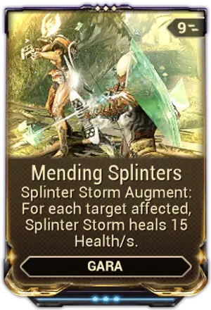 Mending Splinters mod card