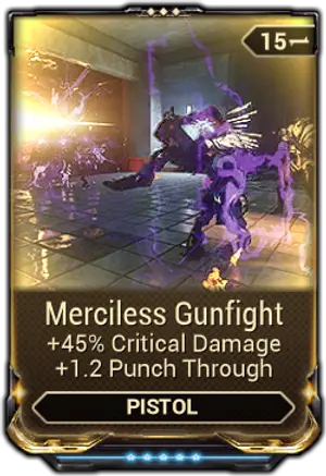 Merciless Gunfight mod card