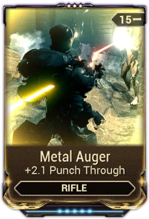 Metal Auger mod card