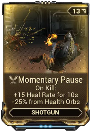 Momentary Pause mod card