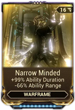 Narrow Minded mod card