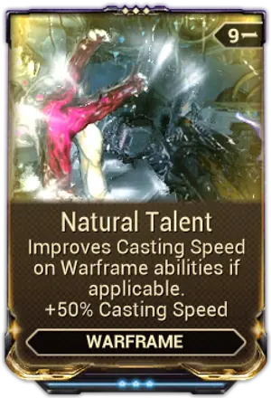 Natural Talent mod card