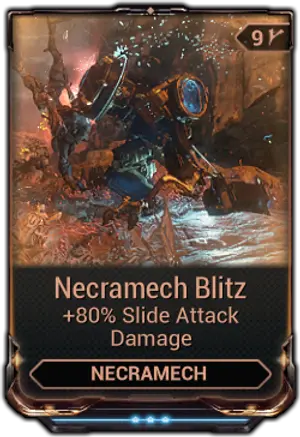Necramech Blitz mod card