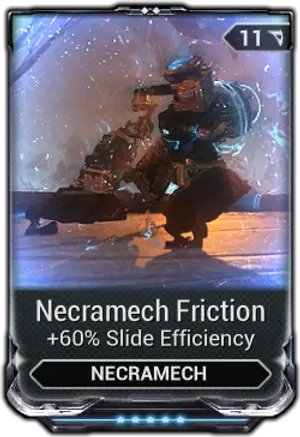 Necramech Friction mod card