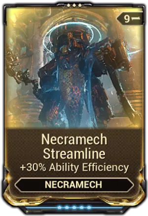 Necramech Streamline mod card