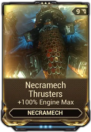 Necramech Thrusters mod card