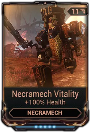 Necramech Vitality mod card