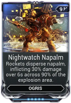 Nightwatch Napalm mod card