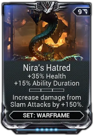 Nira's Hatred mod card