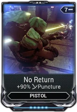 No Return mod card