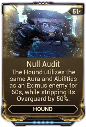 Null Audit mod card