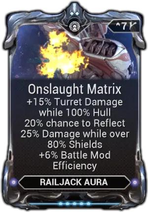 Onslaught Matrix mod card